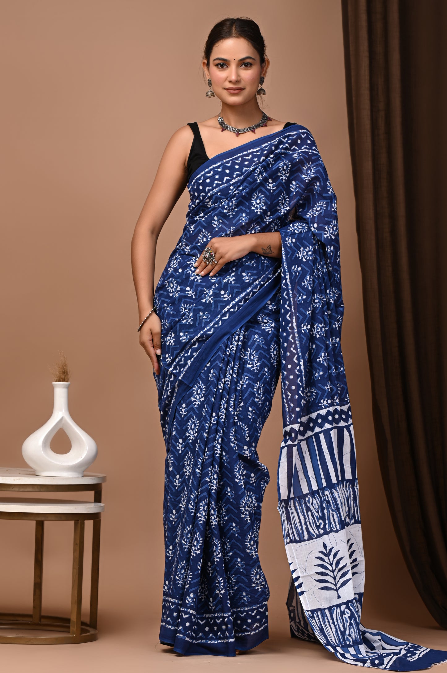 Earth Print — Indigo ISHQ