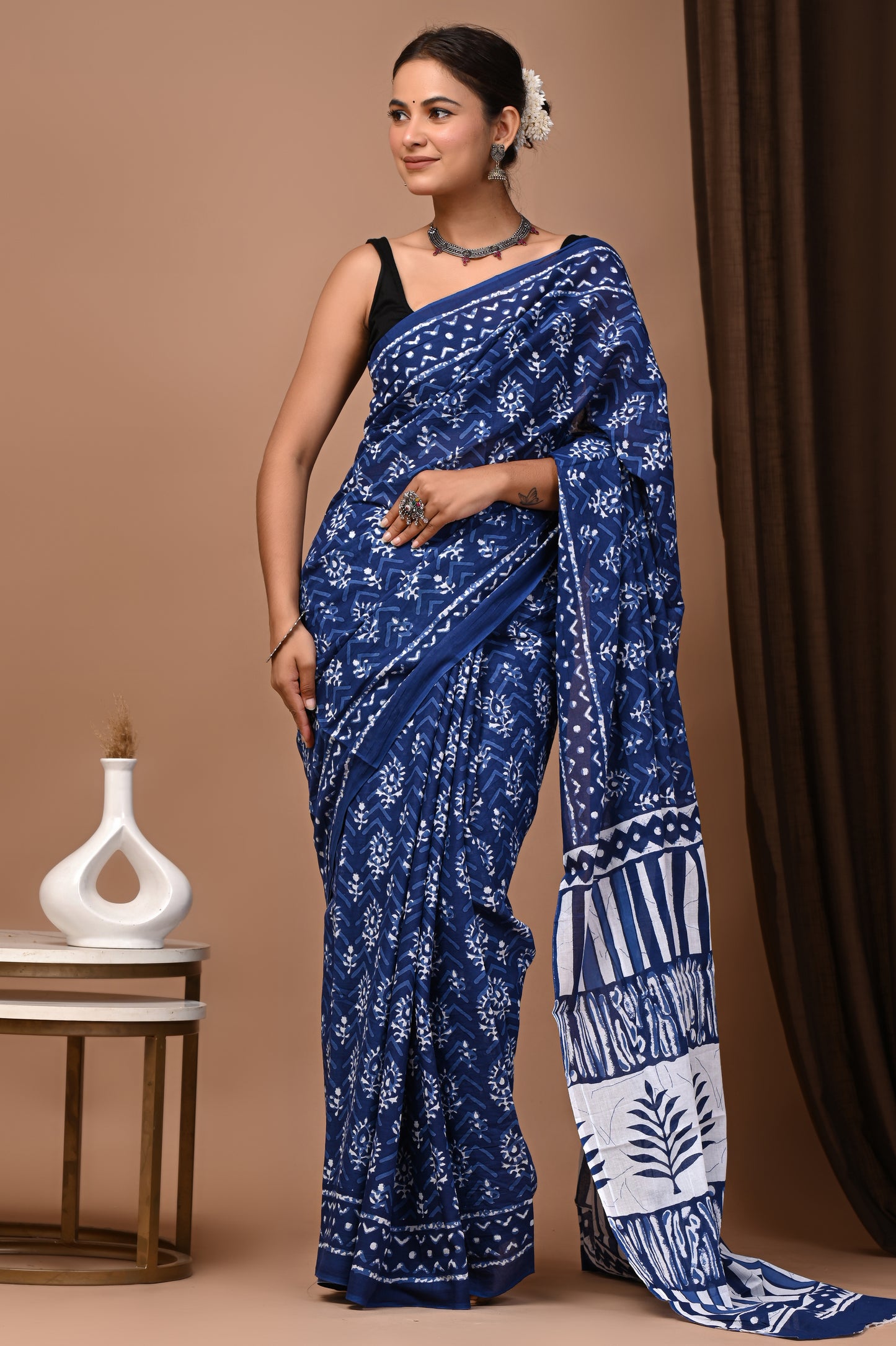 Earth Print — Indigo ISHQ